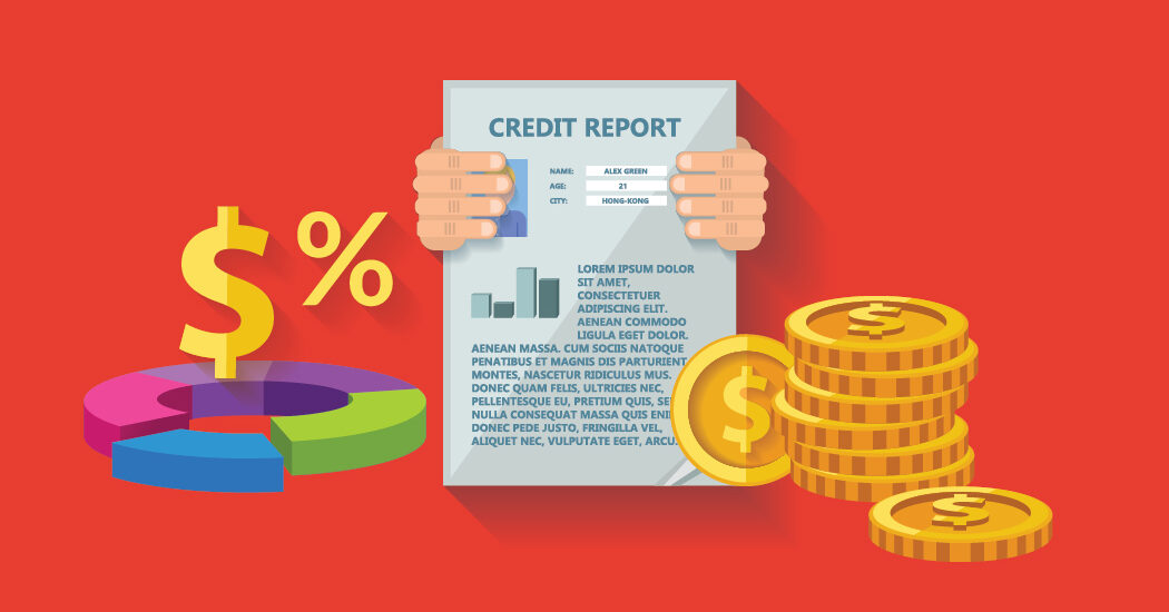 Credit Consulting Services - A Person Showing Credit Report in Bar Chart